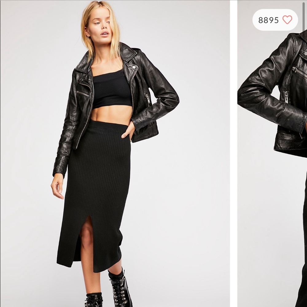 Free People Skyline Midi Skirt